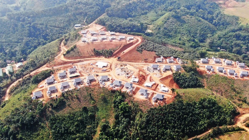 Khu tái định cư Làng Nủ. Ảnh: Vietnamnet