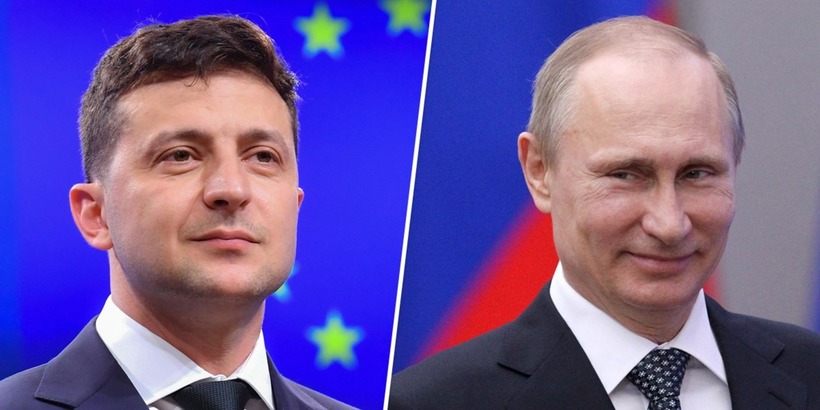 Ông Zelensky chỉ trích ông Putin về việc thách thức phòng không phương Tây "đấu tay đôi" với tên lửa Oreshnik ở Kiev. Ảnh: NBC News