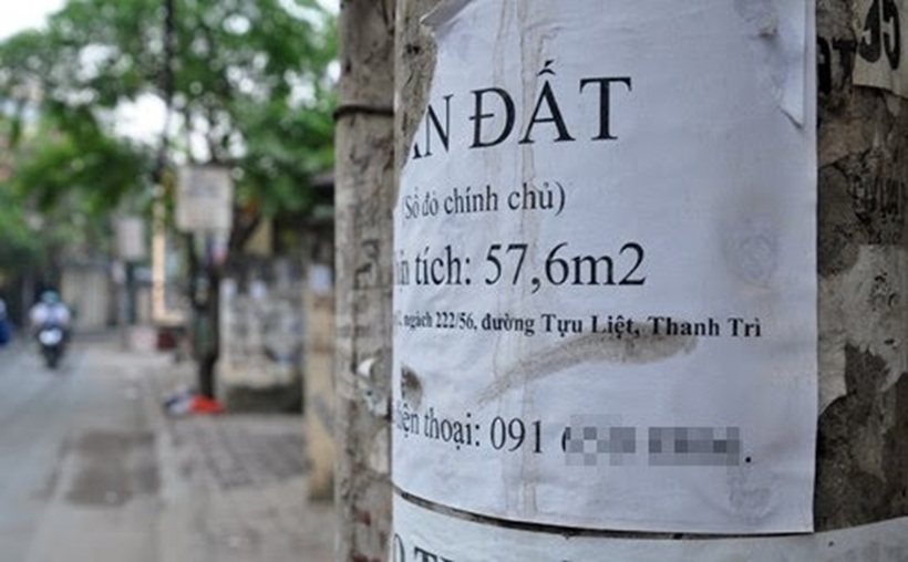 Năm nay, nhiều chủ nhà đất thổ cư tại Hà Nội đang phải giảm giá bán để "hút khách", thậm chí có những căn giảm tới hàng trăm triệu đồng. Ảnh minh họa