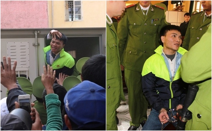 Trong giờ nghị án, kẻ máu lạnh vẫn dặn người thân dù án chung thân hay tử hình đều không cần phúc thẩm. (Ảnh: Dân trí)
