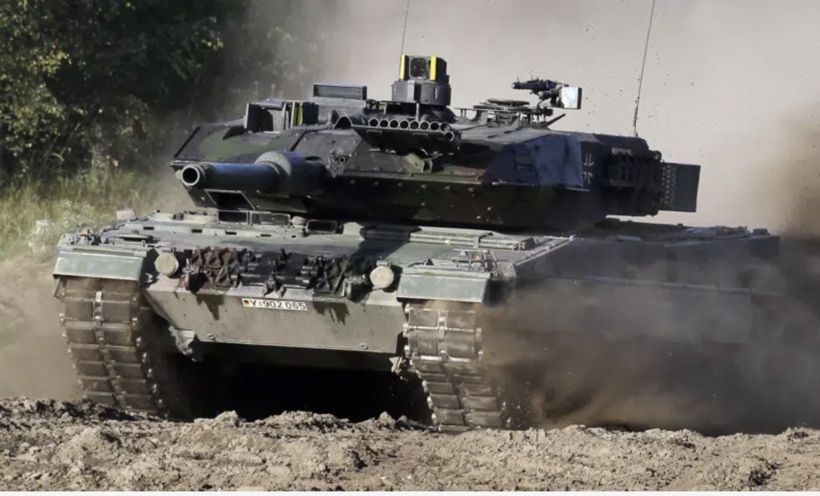 Hình ảnh xe tăng Leopard. Ảnh minh họa