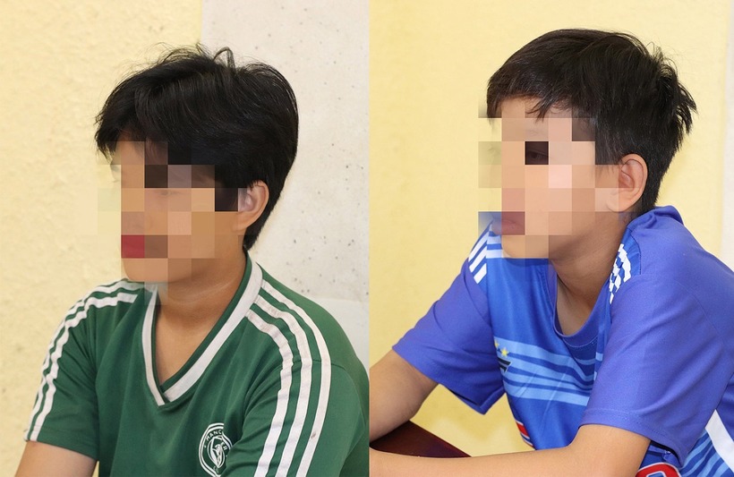 2 nghi phạm mới 13 tuổi, đã bỏ học từ lâu. Ảnh: Vietnamnet