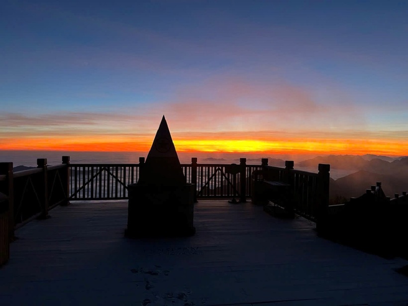 Fansipan đón đợt băng giá đầu mùa - 2