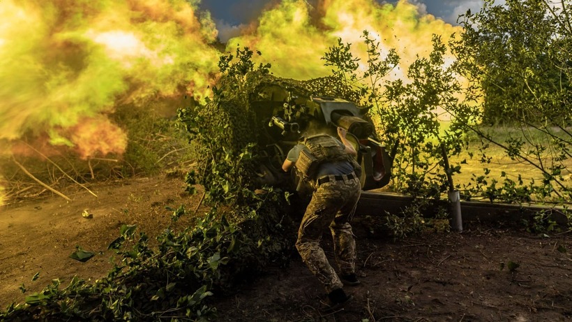 Nga dồn 60.000 quân đánh tan tác lực lượng Ukraine ở Kursk. Ảnh: NBC News