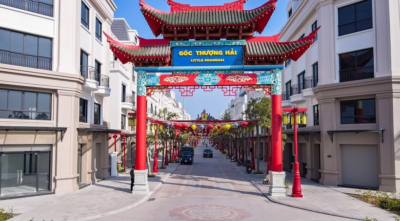 Khu phố thương mại tại Asia Vibe đã hoàn thiện công tác chuẩn bị, sẵn sàng khai trương vào ngày 24/12