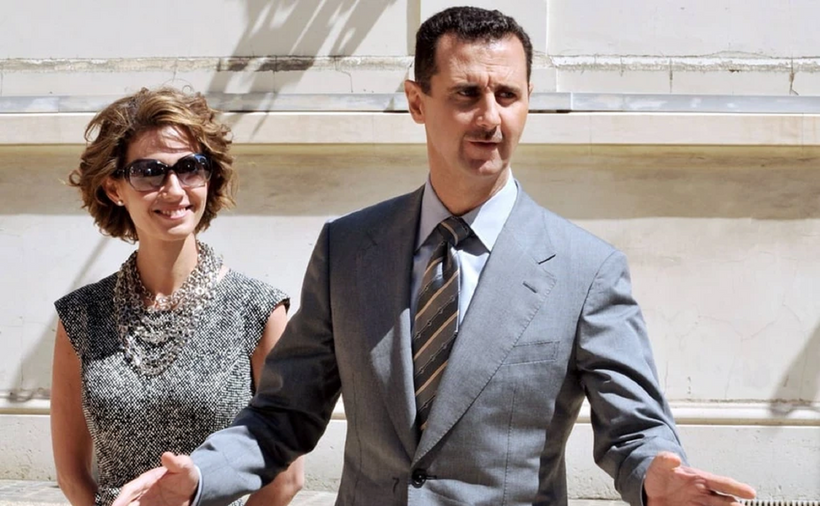 Ông Bashar al-Assad và vợ Asma al-Assad. Ảnh: Reuters