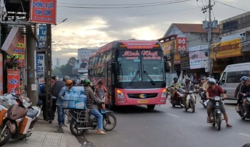 Hiện trường xảy ra vụ tai nạn. Ảnh: Báo Giao thông.