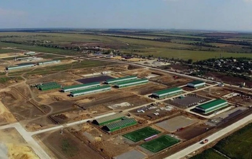 Thao trường Kadamovsky thuộc khu vực Rostov của Nga. (Ảnh: RBC-Ukraine)