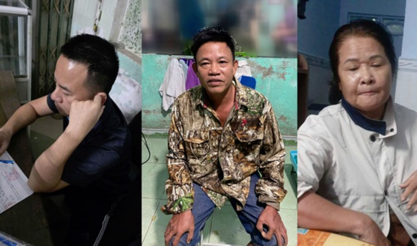 Các đối tượng có liên quan đường dây lô đề bị tạm giữ hình sự. Ảnh: Tiền Phong