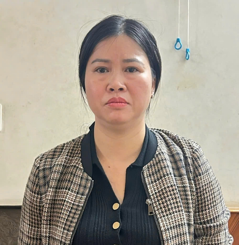 Đối tượng Phan Thị Thu Hà cầm đầu đường dây đánh bạc. Ảnh: Dân Việt