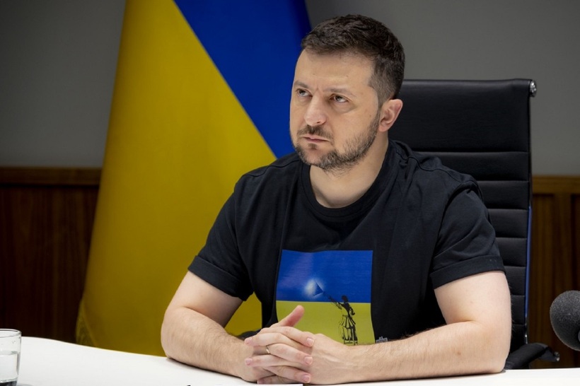 Tổng thống Ukraine Volodymyr Zelensky. Ảnh: Getty