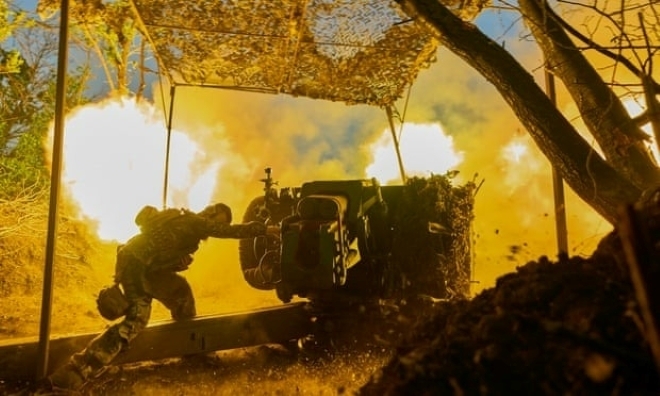 Nga thắng lợi thần tốc ở chiến trường Ukraine. Ảnh: Guardian