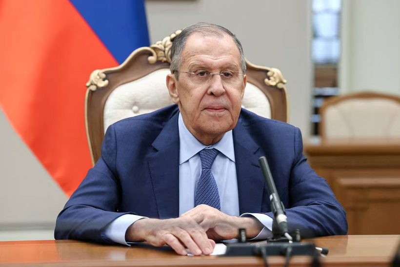Ngoại trưởng Nga Sergey Lavrov. Ảnh: Reuters