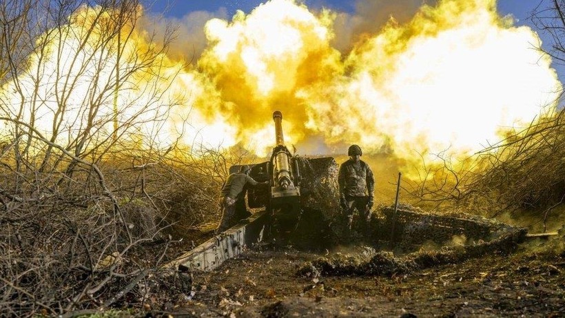Nga lập hàng loạt "tử địa" vây chặt quân Ukraine. Ảnh: Reuters