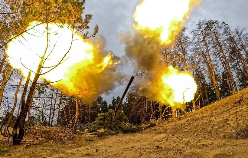 Nga tiếp tục giáng "đòn địa chấn" xuống Kursk nhằm khiến Ukraine chịu tổn thất nặng nề. Ảnh: Tass