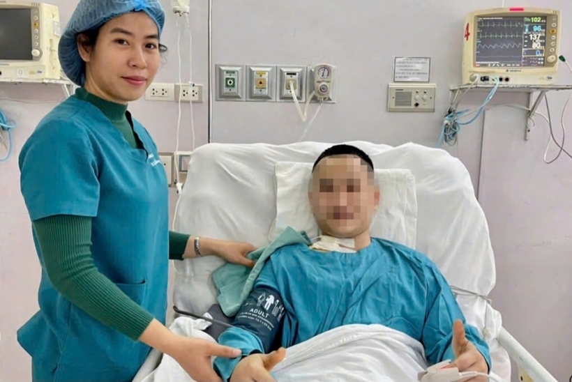 Dự kiến bệnh nhân sẽ được xuất viện trong vài ngày tới. Ảnh: Báo Thừa Thiên Huế