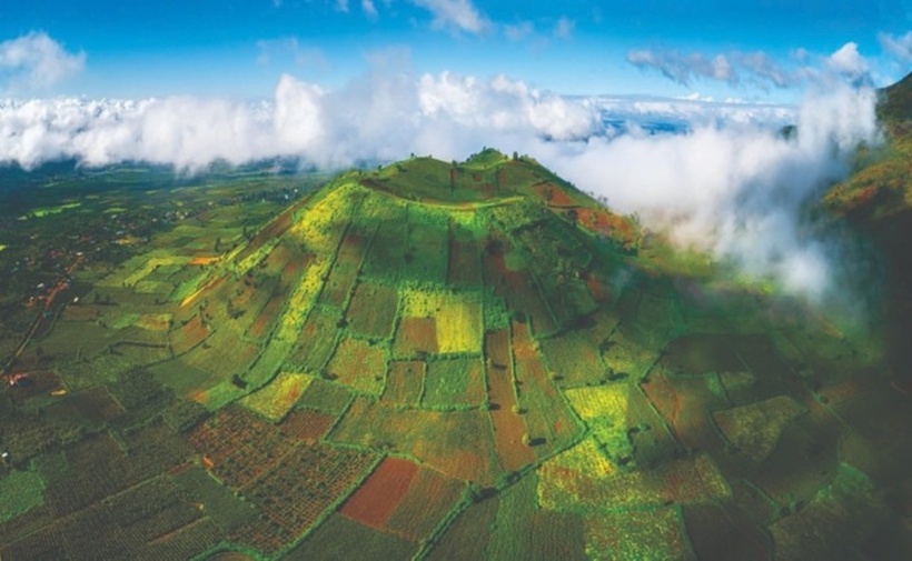 Núi lửa Chư Đang Ya. (Ảnh: Phan Nguyên)