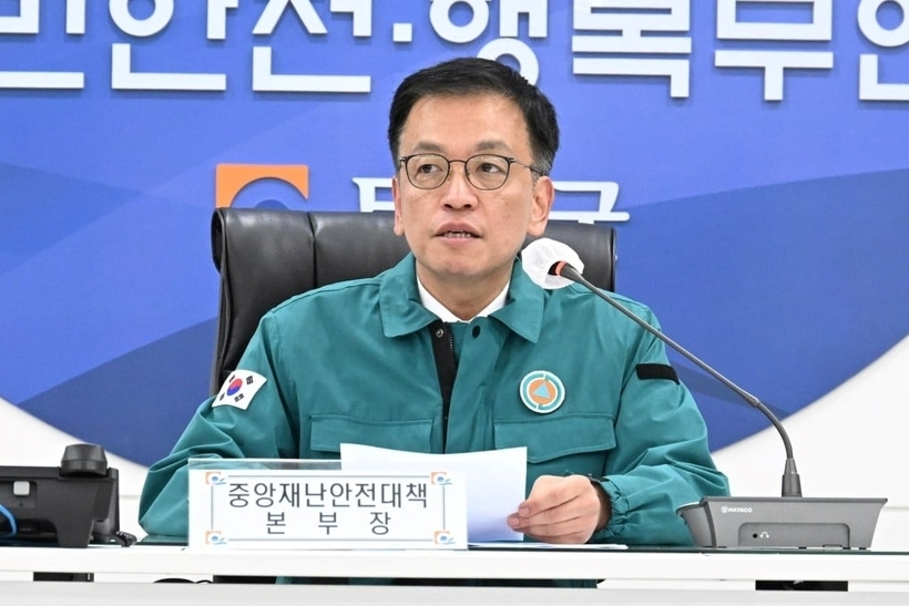 Quyền Tổng thống Hàn Quốc Choi Sang-mok. Ảnh: Reuters