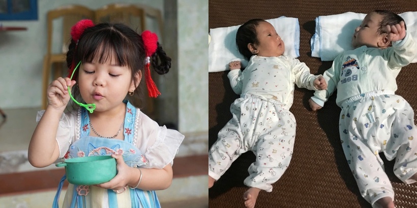 3 thiên thần đáng yêu xuất hiện sau 6 năm tìm con của cặp vợ chồng trẻ