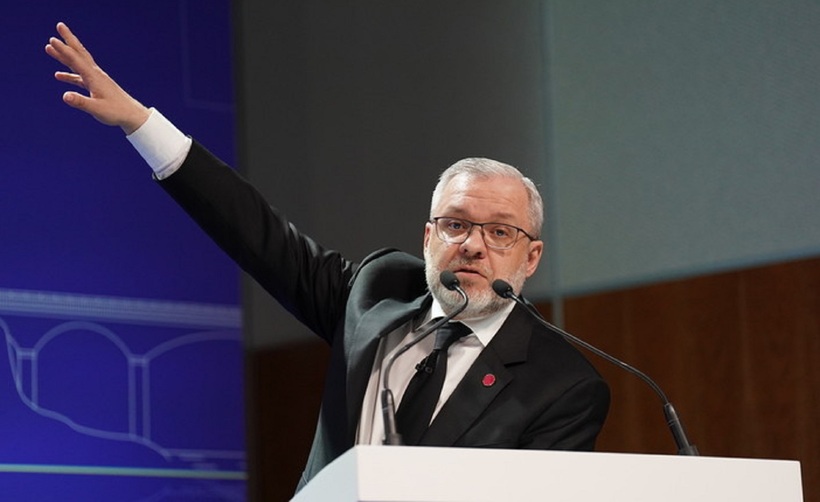 Bộ trưởng Năng lượng Ukraine German Galushchenko. Ảnh: Getty Images
