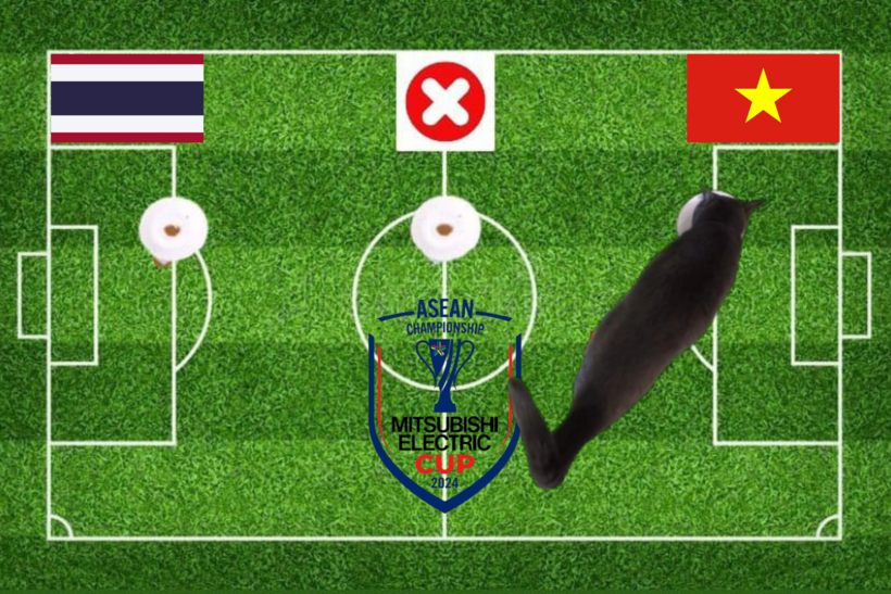 Dự đoán của chú mèo tiên tri trước trận Việt Nam vs Thái Lan