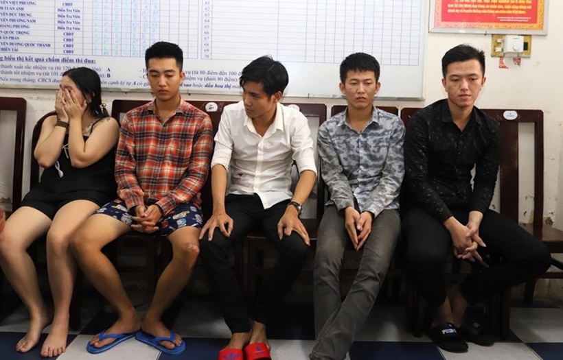 Các đối tượng liên quan đến vụ án. Ảnh: Công an Nhân dân