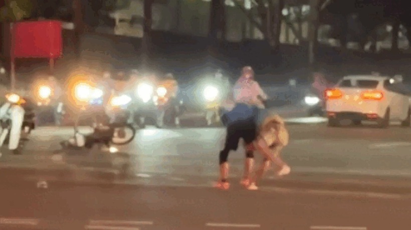 Hiện trường vụ việc. Ảnh: Dân Trí