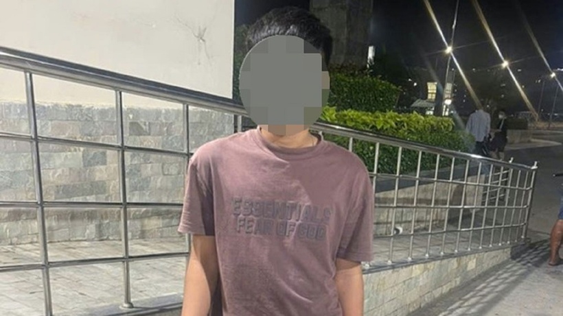 N.G.B. sau khi được giải cứu. Ảnh: VOV