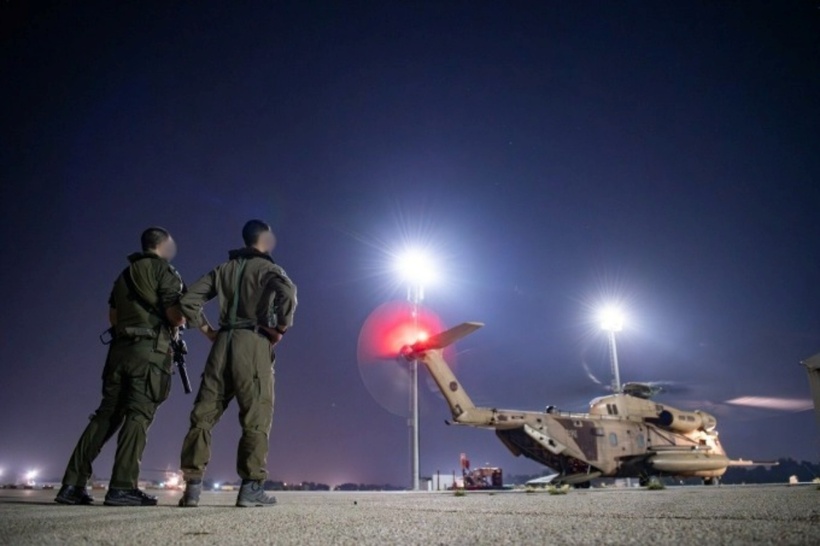 Đơn vị Shaldag của Không quân Israel chuẩn bị không kích vào cơ sở sản xuất tên lửa ở Syria hôm 8/9/2024. Ảnh: IDF