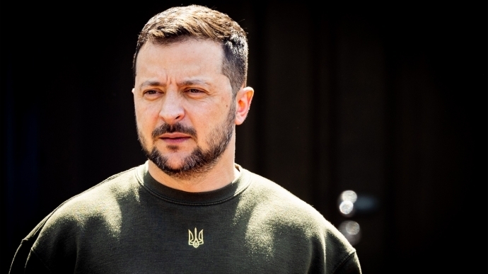 Tổng thống Ukraine Volodymyr Zelensky. Ảnh: Getty