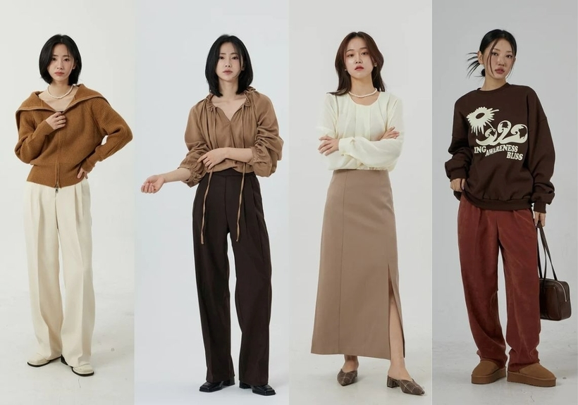 Sắc nâu be thanh lịch và ấm áp luôn là lựa chọn hàng đầu của các quý cô sành điệu mỗi khi đông về