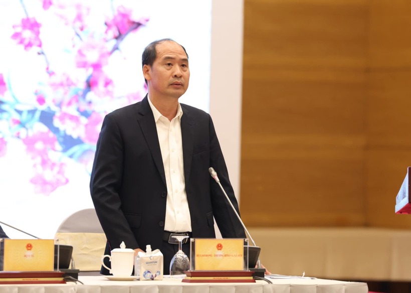 Thứ trưởng Bộ Lao động-Thương binh và Xã hội Nguyễn Văn Hồi. Ảnh: VGP/NB