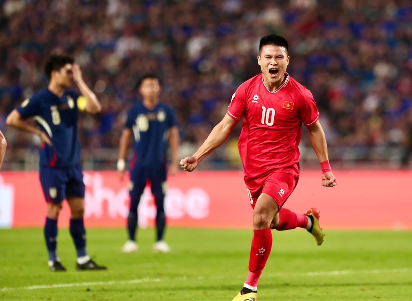 Siamsports "quay xe" khen Thái Lan chơi hay hơn Việt Nam ở chung kết AFF Cup 2024. Ảnh: VFF