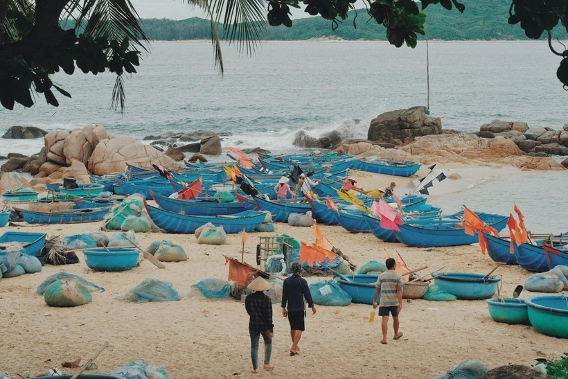 Bình minh và hoàng hôn ở An Hải là một trong những cảnh tượng tuyệt đẹp mà bạn không nên bỏ lỡ. Ảnh minh họa.