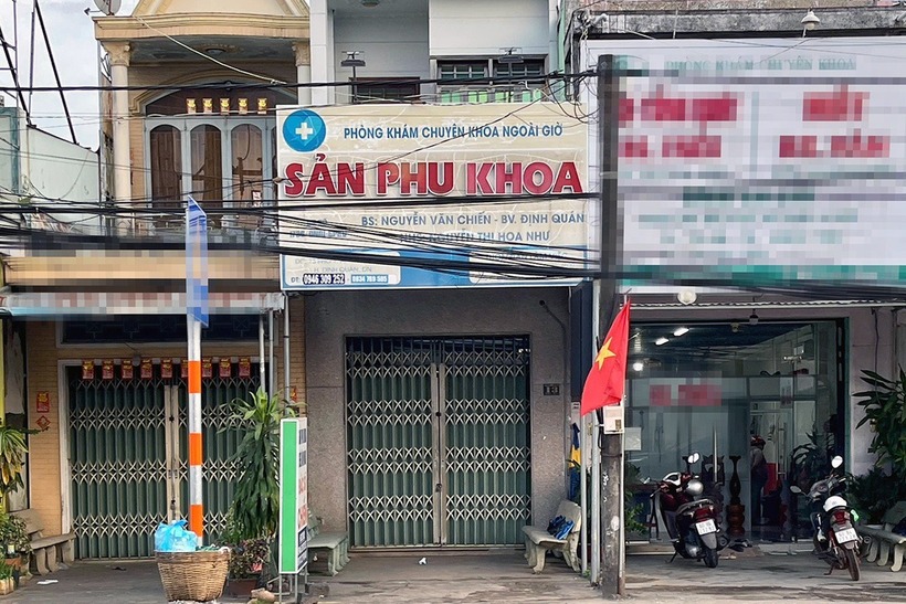Phòng khám tư của bác sĩ Nguyễn Văn Ch. Ảnh: Báo Tuổi trẻ.