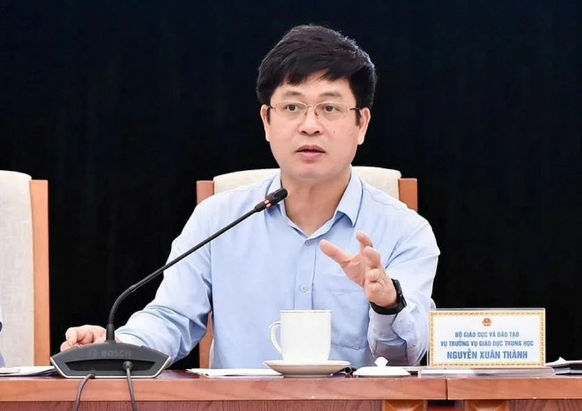 Ông Nguyễn Xuân Thành - Vụ trưởng Vụ Giáo dục trung học, Bộ GD&ĐT. Ảnh: Sài Gòn Giải Phóng
