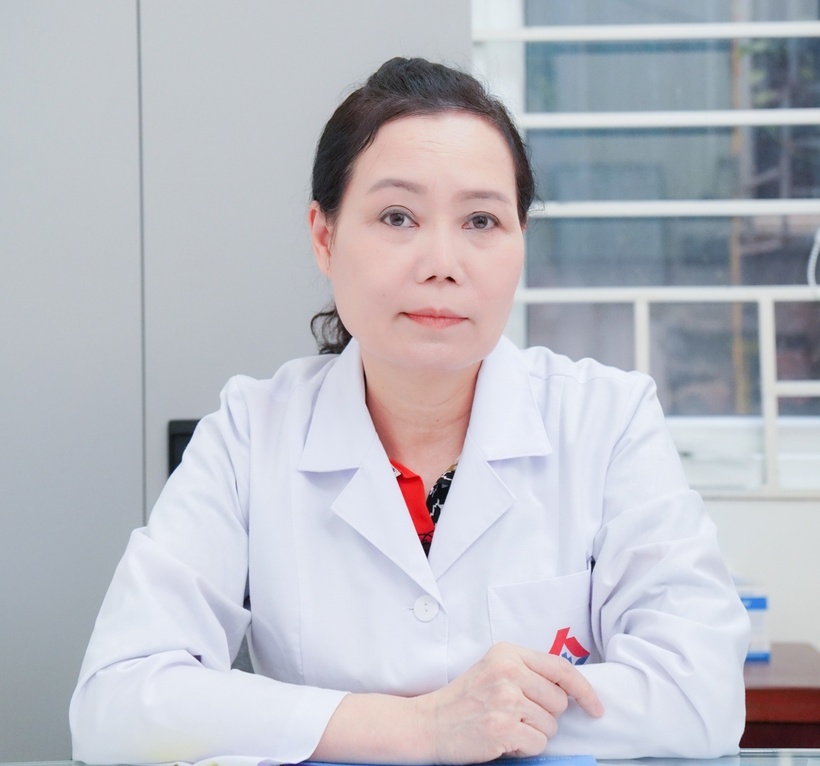 PGS. TS Nguyễn Thị Hoài An, Nguyên trưởng khoa Tai mũi họng trẻ em của Bệnh viện Tai mũi họng TW