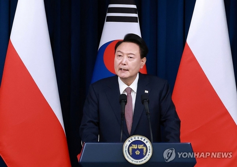 Tổng thống Hàn Quốc Yoon Suk-yeol. Ảnh: Yonhap