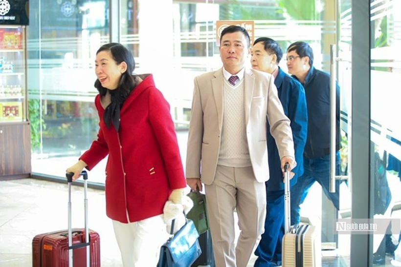 Các đại biểu từ mọi miền Tổ quốc về dự đại hội.