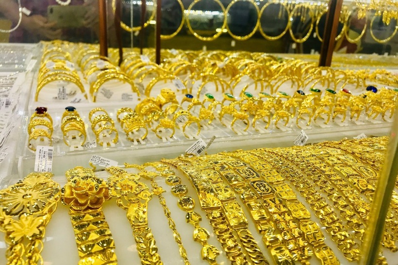 Tin tức giá vàng chiều nay (13/1): Vàng nhẫn "quay xe" giảm mạnh. Ảnh minh họa