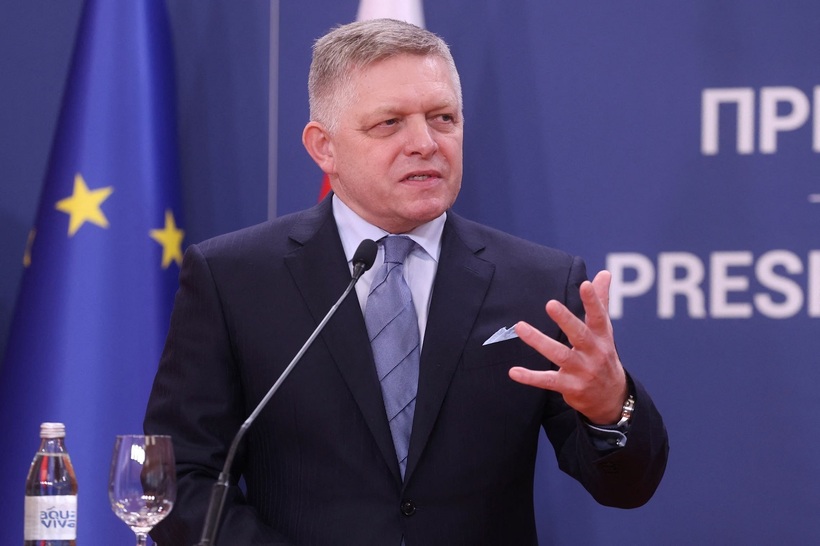Thủ tướng Slovakia Robert Fico. Ảnh: Reuters