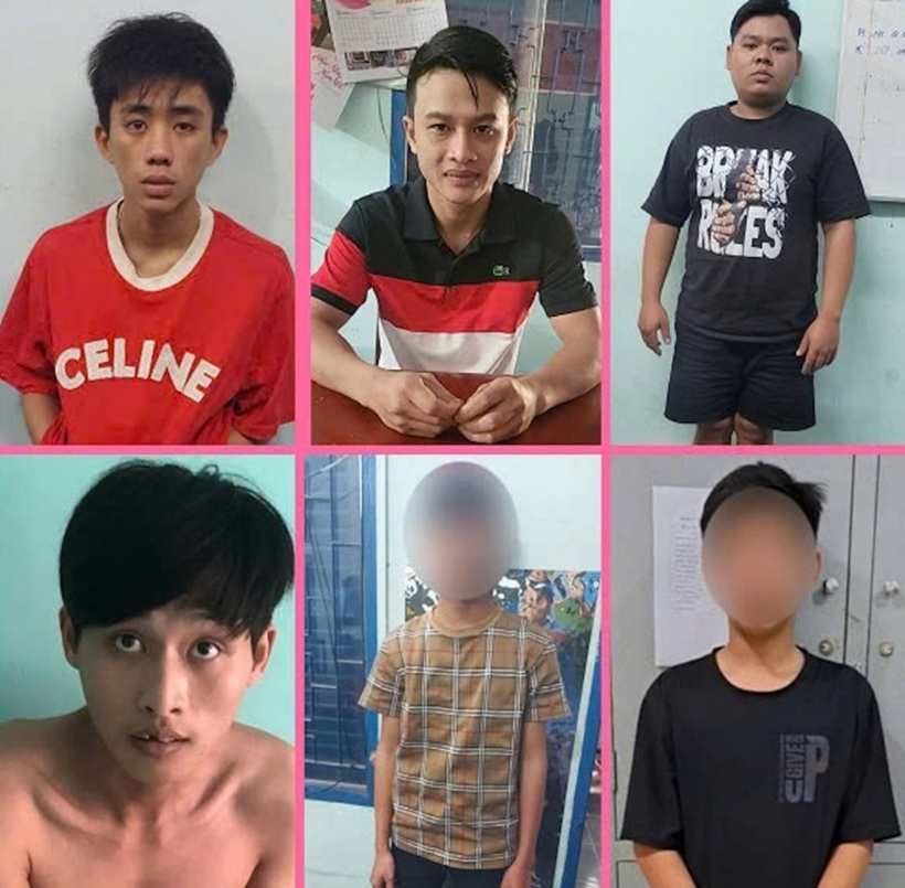 Đỗ Chí Công cùng đồng bọn. (Ảnh: Công an nhân dân)