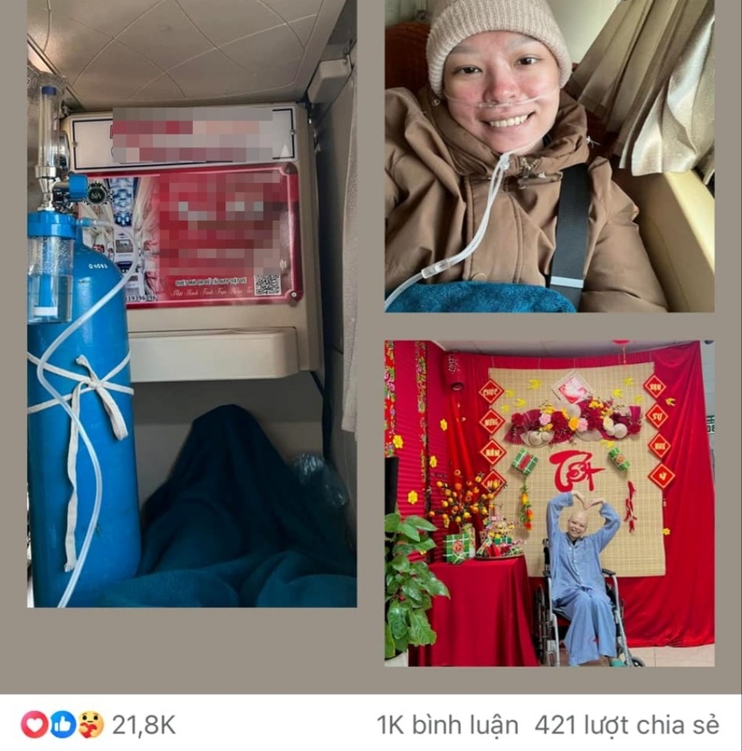 Bài đăng gây xúc động của chị Bùi Thị Hà Thu nhanh chóng nhận được nhiều sự chú ý. Ảnh: Vietnamnet.