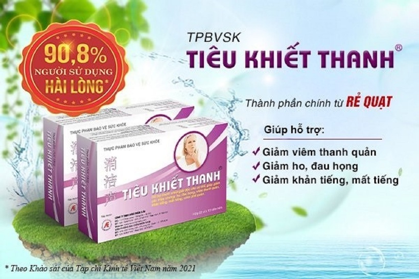 Hơn 90,8% người dùng hài lòng và rất hài lòng sau khi dùng Tiêu Khiết Thanh