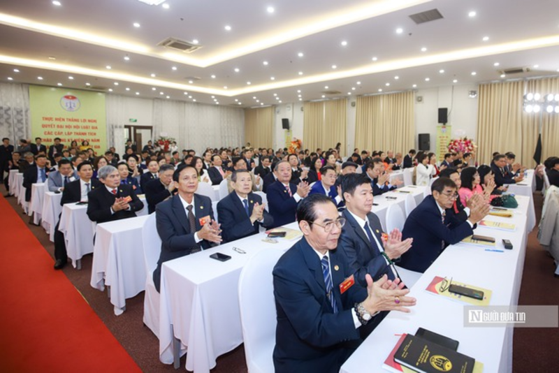 Các Đại biểu tham dự Đại hội sáng 14/1.