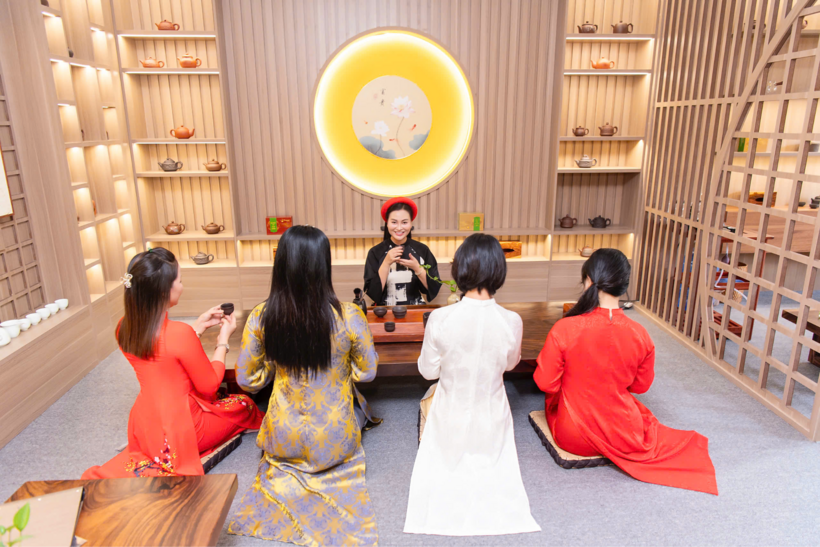 Nét độc đáo, tinh tế trong không gian nghệ thuật thưởng trà - 3