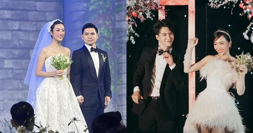 Hoa hậu Đỗ Mỹ Linh, nghệ sĩ Diệu Nhi....cũng đã chọn hoa linh lan làm hoa cưới.