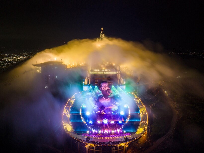 Toàn cảnh núi Bà Đen. Ảnh: Sun World Ba Đen Mountain