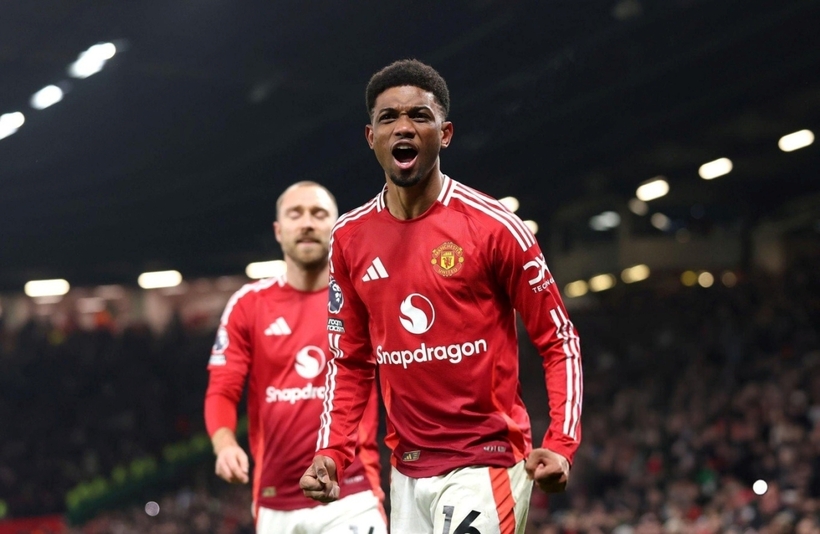 Amad Diallo lập hat-trick trong 12 phút cuối trận, MU giành chiến thắng trước Southampton. Ảnh: Getty