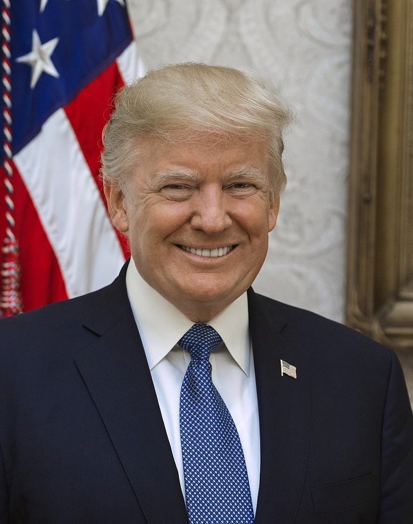 Ảnh chân dung của ông Trump trong nhiệm kỳ đầu tiên (Ảnh: New York Post).